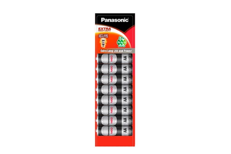 Ảnh Pin AA 12 viên Manganese Panasonic R6NT-12H