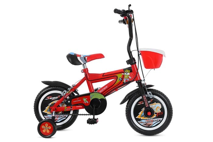 Ảnh Xe Đạp Trẻ Em Đại Phát Tài Mèo 12 inch