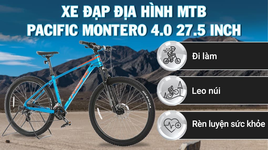 Ảnh Xe Đạp Địa Hình MTB Pacific Montero 4.0 27.5 inch