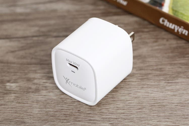 Ảnh Adapter Sạc Type C PD GaN 30W Xmobile MFM30