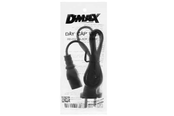Ảnh Dây nguồn đa năng DMAX 0.85m DD-002-BLACK-0.85M