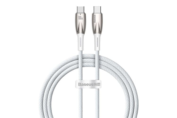 Ảnh Cáp Type C - Type C 1m Baseus Glimmer CB000025