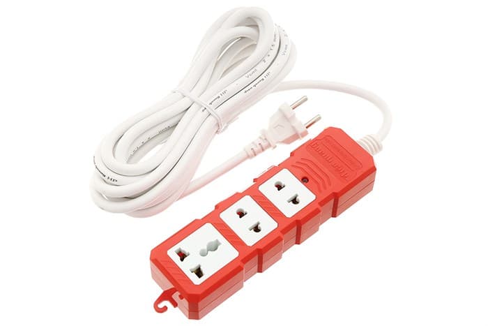 Ảnh Ổ cắm điện Điện Quang 3 lỗ 5m ĐQ ESKHP 3RW