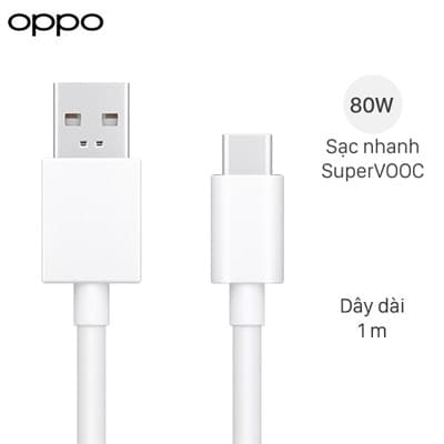 Cáp Type C SuperVOOC 1m OPPO DL129