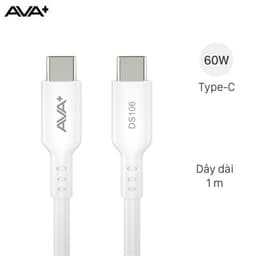 Cáp Type C - Type C 1m AVA+ DS106