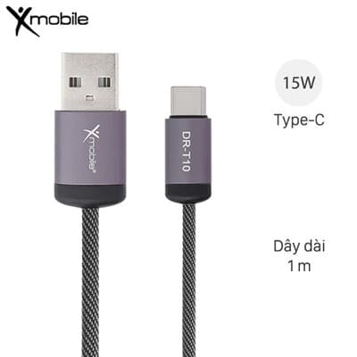 Cáp Type C 1m Xmobile DR-T10