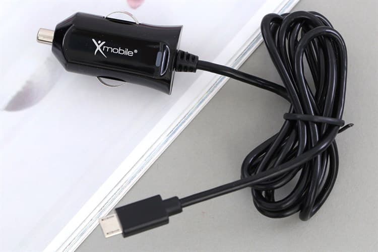Ảnh Sạc xe hơi Micro 1m 12W Xmobile DS195-WB