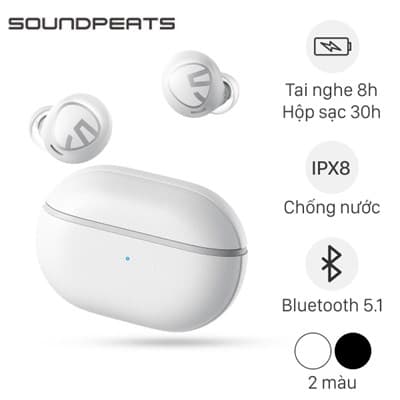 Tai nghe Bluetooth True Wireless Soundpeats Free 2 Classic Phụ kiện