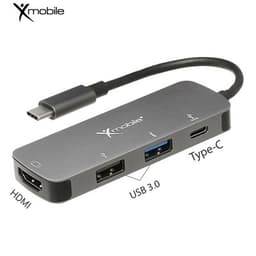 Adapter chuyển đổi Type C 4 in 1 Xmobile DS122F