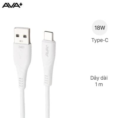 Cáp Type C 1m AVA+ CS-CL086