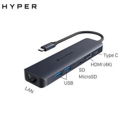Adapter chuyển đổi Type C 7 in 1 HyperDrive Next HD4003
