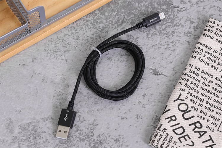 Ảnh Cáp Lightning MFI 1m Mbest DS950-WB