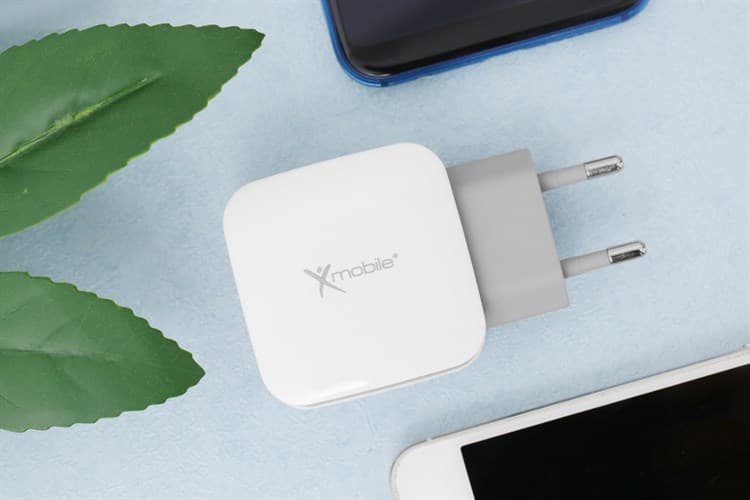 Ảnh Adapter sạc 2 cổng USB 12W Dual Xmobile DS702