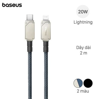 Cáp Type C - Lightning 2m Baseus Unbreakable CB000049