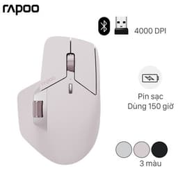 Chuột sạc Bluetooth Rapoo MT760 Mini