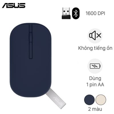 Chuột Bluetooth Silent Asus Marshmallow MD100 Phụ kiện