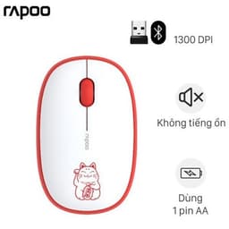 Chuột Bluetooth Silent Rapoo M650 Lucky Cat