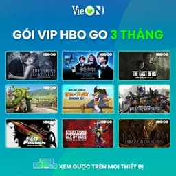 VieON VIP HBO Go_03 tháng chính hãng