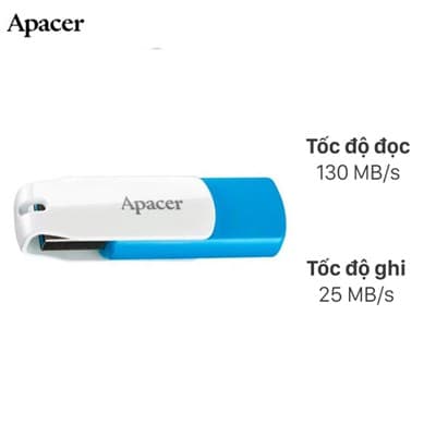 USB 3.2 32GB Apacer AH357 Phụ kiện