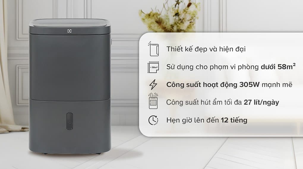Ảnh Máy hút ẩm Electrolux EDH14TRBD2