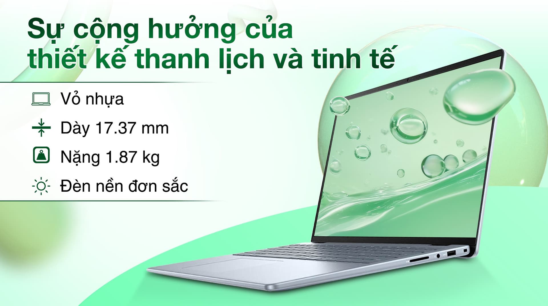Ảnh Laptop Dell Inspiron 16 5640 Core 7 150U/16GB/1TB/2GB MX570A/120Hz/OfficeHS/Win11 (N6I7512W1)