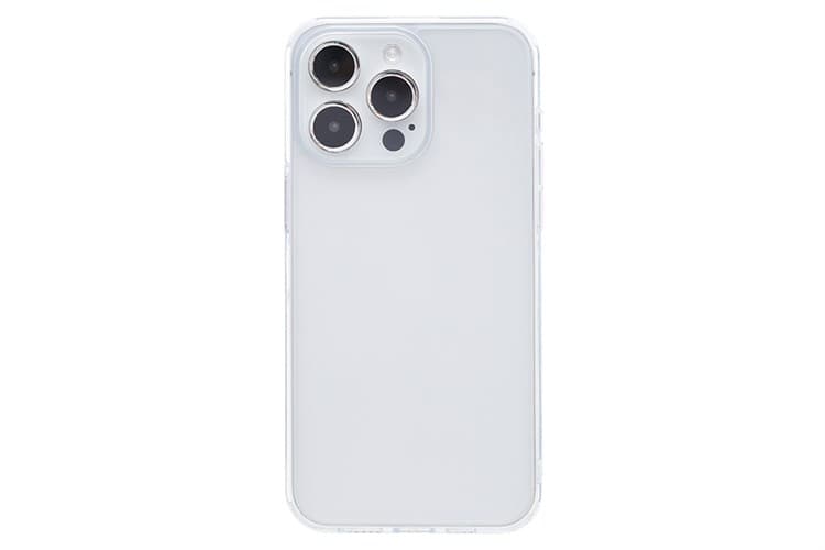 Ảnh Ốp lưng iPhone 15 Pro Max Nhựa cứng viền dẻo Mipow Tempered Glass PS15D-CR Chính hãng
