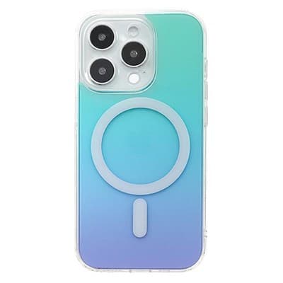 Ốp lưng MagSafe iPhone 14 Pro Kính viền dẻo GLASS GRA-SIMPLE JM