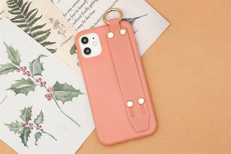 Ảnh Ốp lưng iPhone 11 Nhựa dẻo TPU PVC bracelet metal ring MEEKER