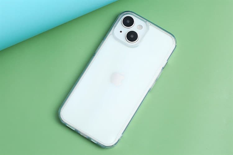 Ảnh Ốp lưng iPhone 15 Nhựa cứng viền dẻo Mipow Tempered Glass PS15A-CR Chính hãng
