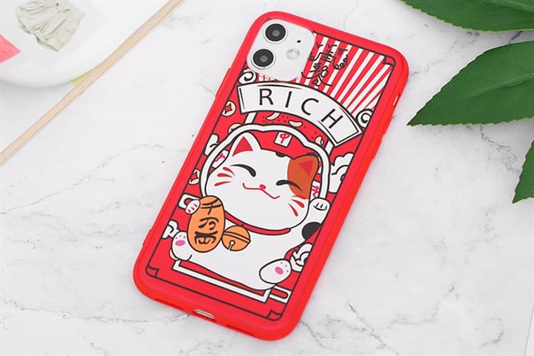 Ảnh Ốp lưng iPhone 11 Nhựa dẻo UV printing OSMIA CKNY002 Mèo