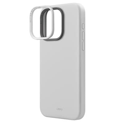 Ốp lưng MagSafe iPhone 15 Pro Max Silicone UNIQ HYBRID MAGCLICK CHARGING LINO HUE Liquid Chính hãng