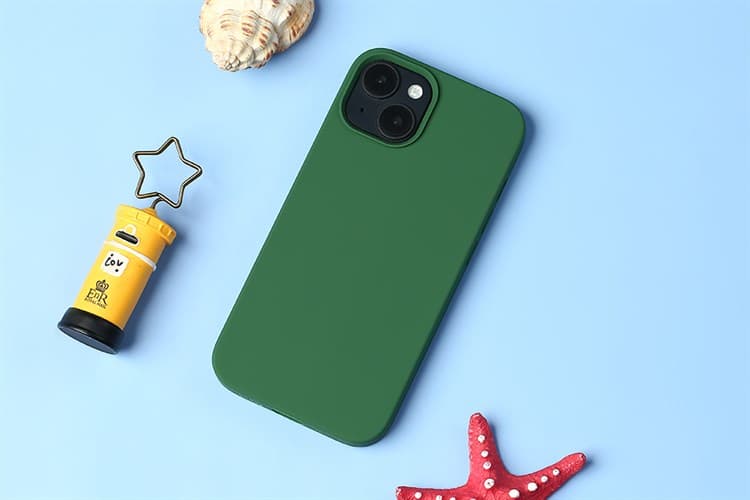 Ảnh Ốp lưng iPhone 14 SILICONE CASE JM