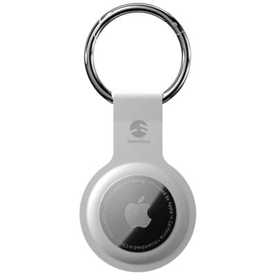 Vỏ bảo vệ AirTag Silicone SwitchEasy Skin Trắng