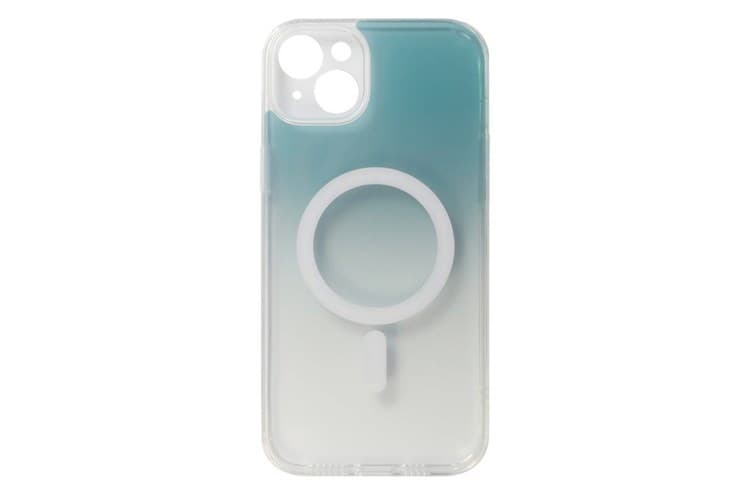 Ảnh Ốp lưng MagSafe iPhone 14 Plus Kính viền dẻo GLASS GRA-SIMPLE JM