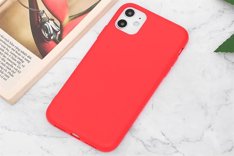 Ảnh Ốp lưng iPhone 11 Nhựa dẻo Silicone Felt COSANO