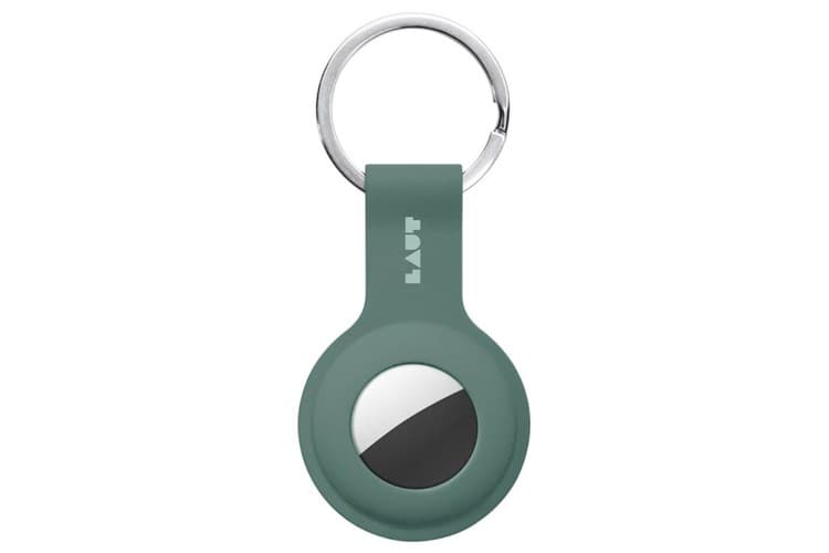 Ảnh Vỏ bảo vệ AirTag Silicone Laut HUEX Xanh rêu