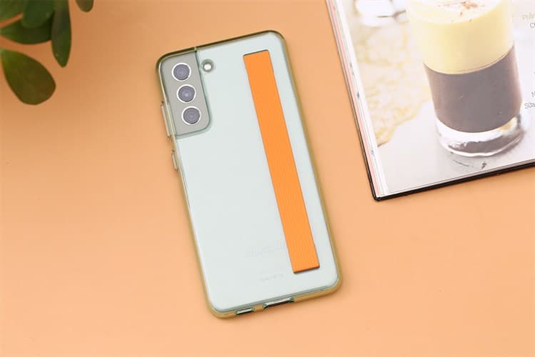 Ảnh Ốp lưng Galaxy S21 FE Nhựa dẻo Clear Strap Samsung Chính hãng