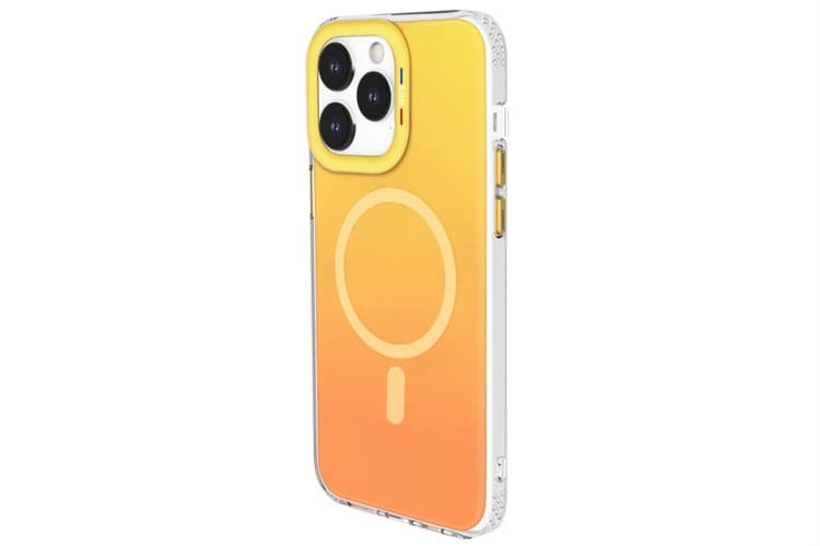 Ảnh Ốp lưng MagSafe iPhone 15 Pro Max Nhựa cứng viền dẻo TGVIS GRACE NEON Chính hãng