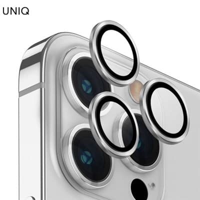 Miếng dán camera iPhone 15 Pro OPTIX ALUMINIUM UNIQ