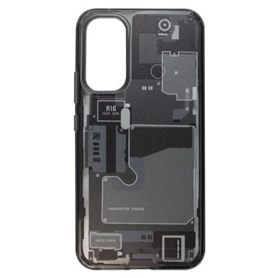 Ốp lưng Galaxy A54 Nhựa cứng viền dẻo Pure II Printing JM