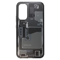 Ốp lưng Galaxy A54 Nhựa cứng viền dẻo Pure II Printing JM