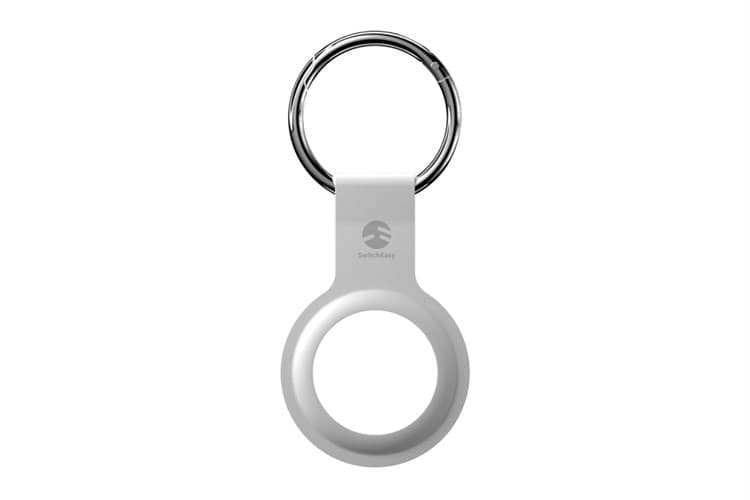Ảnh Vỏ bảo vệ AirTag Silicone SwitchEasy Skin Trắng