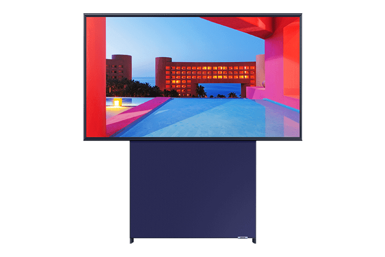 QLED SERO Tivi Samsung 4K 43 inch QA43LS05TAKXXV Lifestyle TV
