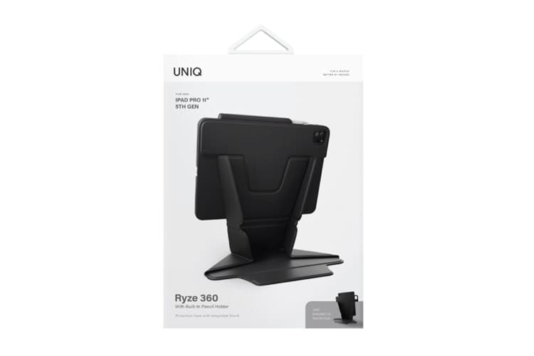 Ảnh Bao da nắp gập iPad Pro 11 inch 2024 Nhựa TPU da PU UNIQ RYZE 360