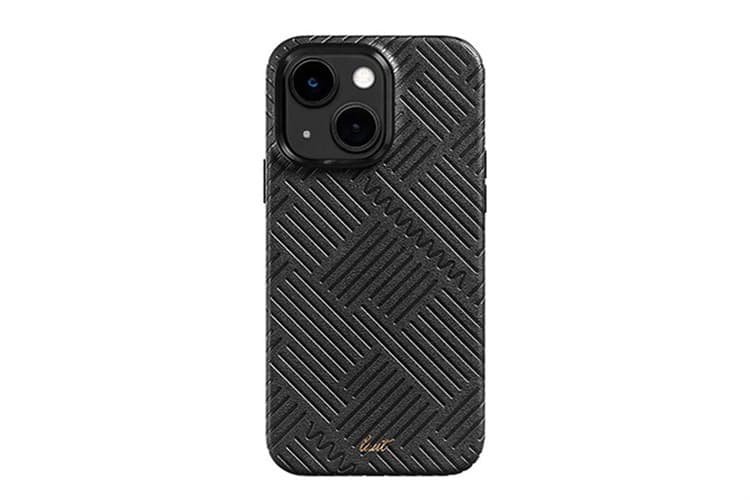 Ảnh Ốp lưng iPhone 14 Nhựa dẻo Da PU Laut MOTIF Chính hãng
