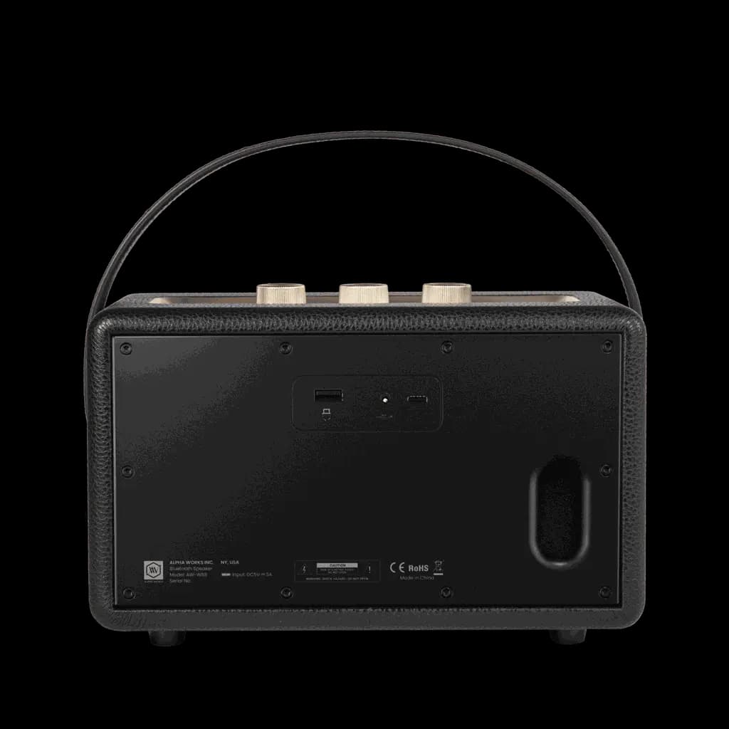 Ảnh Loa Bluetooth Alpha Works W88 - Hàng Chính hãng PGI Black