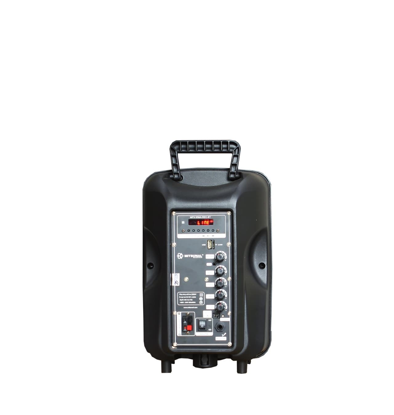 Ảnh Loa điện di động Mitsunal T801 (kèm 2 mic) 250W Bass 20cm 8''