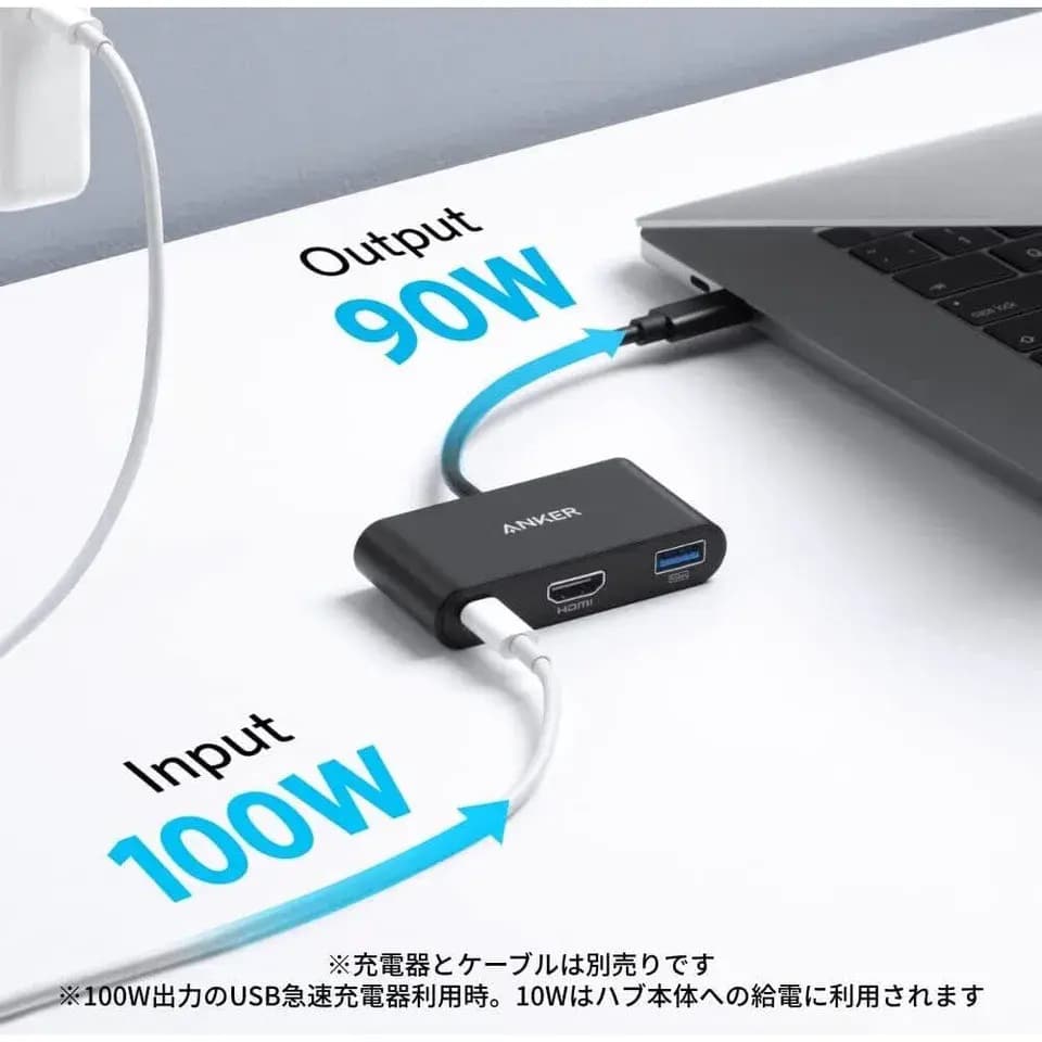 Ảnh Bộ chuyển đổi USB-C 3 trong 1, hiệu Anker A8339HA1