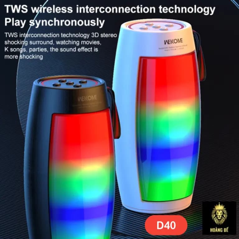 Ảnh Loa bluetooth WK D40 5W