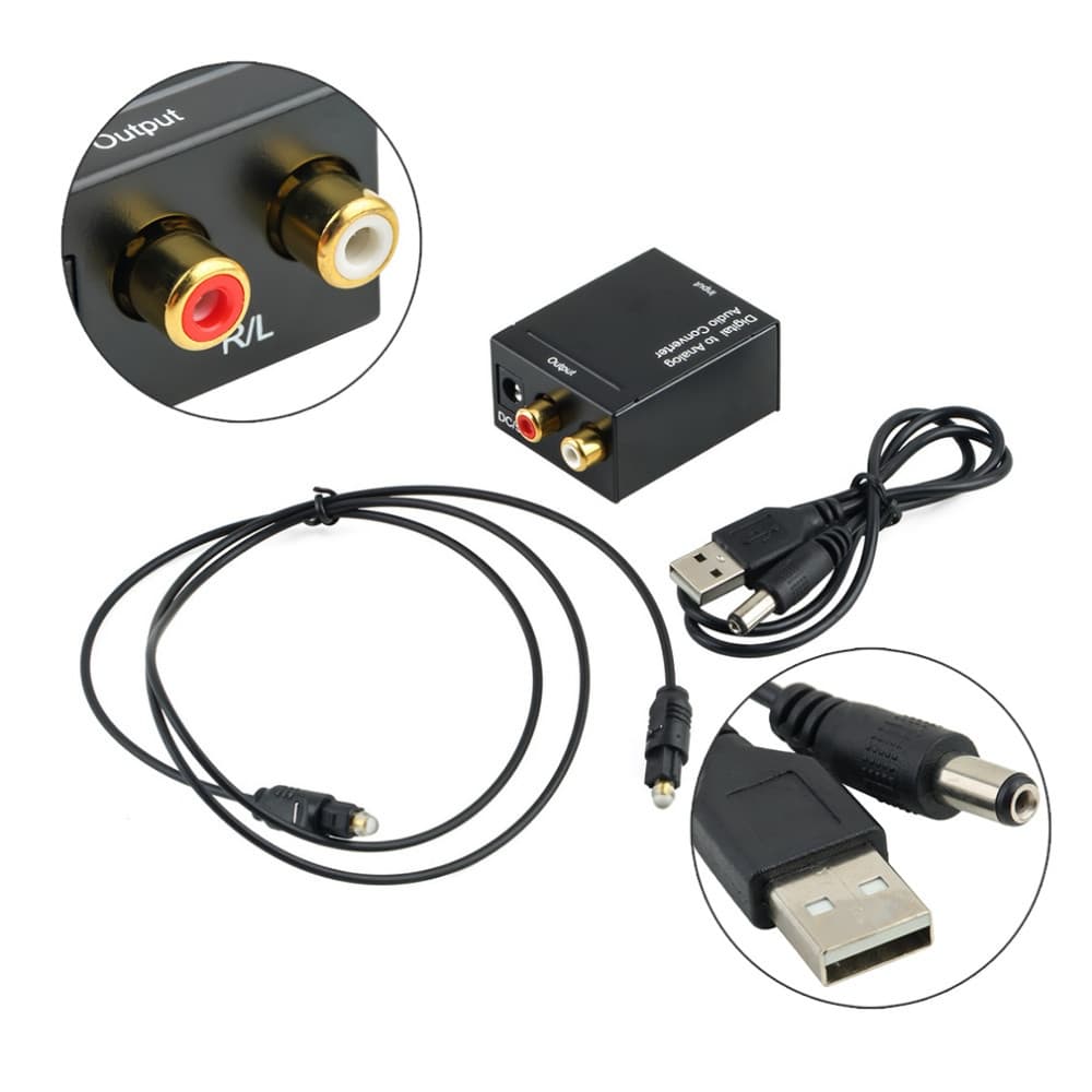 Ảnh Bộ chuyển đổi quang ra AV (Digital to Analog Audio Converter)